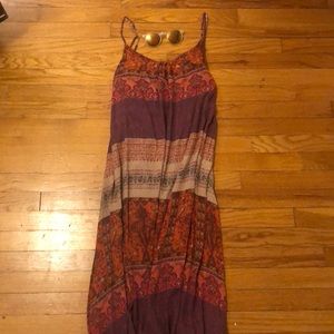 boho midi dress